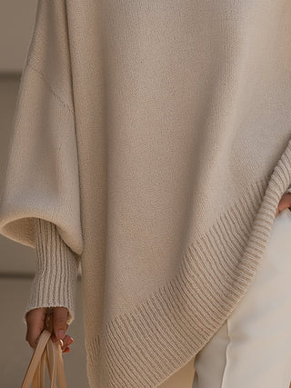 Jane - Moteriškas oversize megztinis su minkštu kirpimu