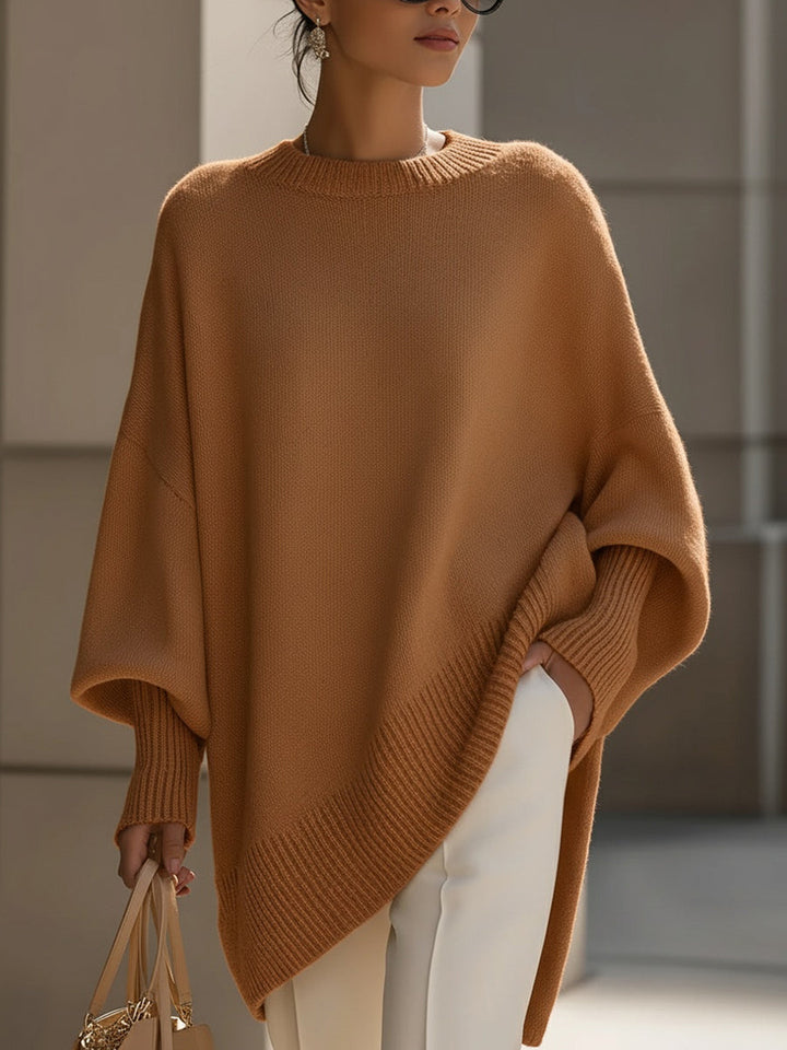 Jane - Moteriškas oversize megztinis su minkštu kirpimu