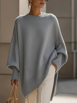 Jane - Moteriškas oversize megztinis su minkštu kirpimu