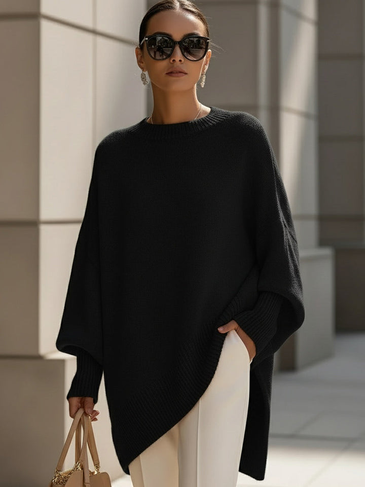 Jane - Moteriškas oversize megztinis su minkštu kirpimu