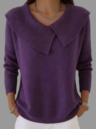 GIEDRĖ megztinis – violetinė